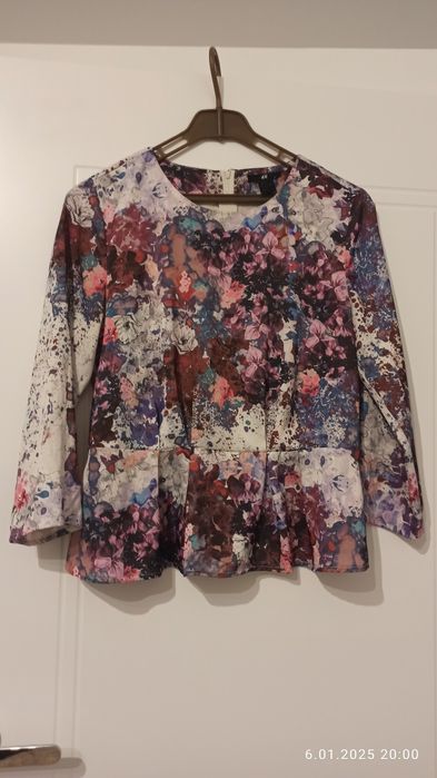 Bluzka z baskinką H&M