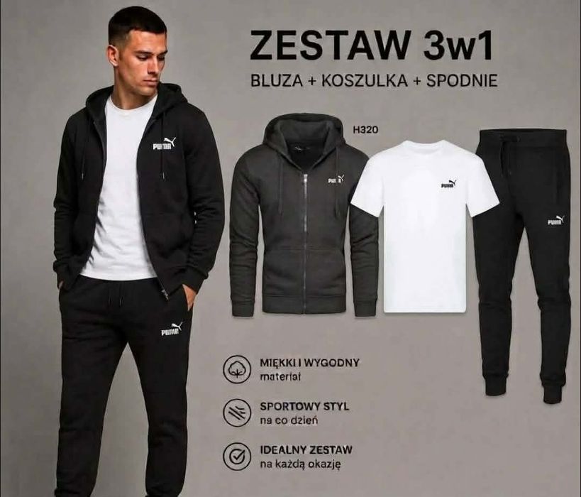 Zestaw Męski 3w1