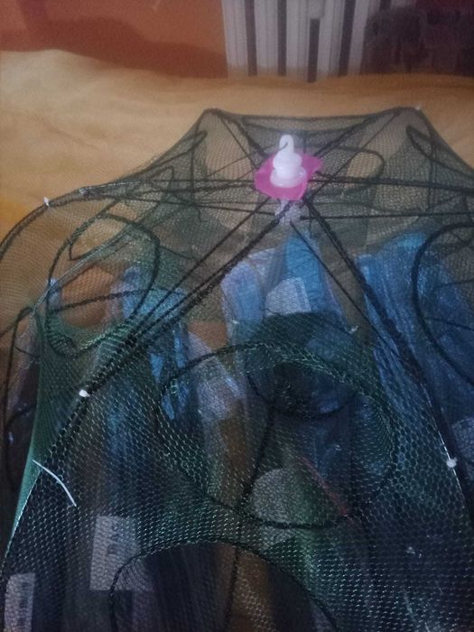składana siatka pułapka NA RYBY idealny sprzęt podrywka podbierak