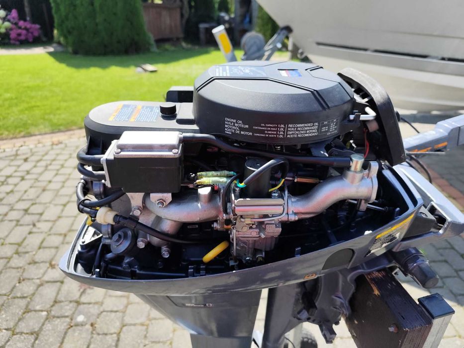 Yamaha 9.9 Uciągowy, rumpel, rozruch elektryczny ,długa stopa, 2001r