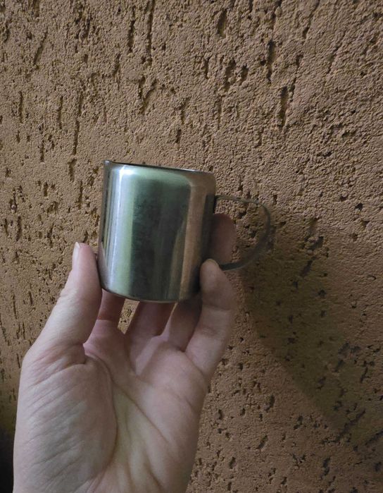 Kubeczek do espresso, stan nierdzewna