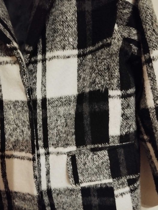 Płaszcz w kratę M