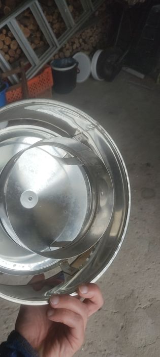 Chapéu inox de chaminé