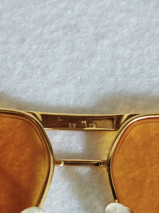 Cartier okulary - Tank Louis  - vintage