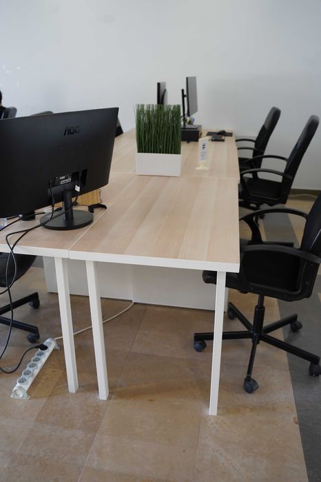 2 por 80 euros - Secretária tampo madeira