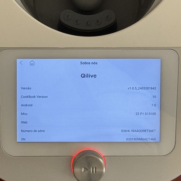 Robot de Cozinha VERYCHEF by QILIVE Wi-Fi