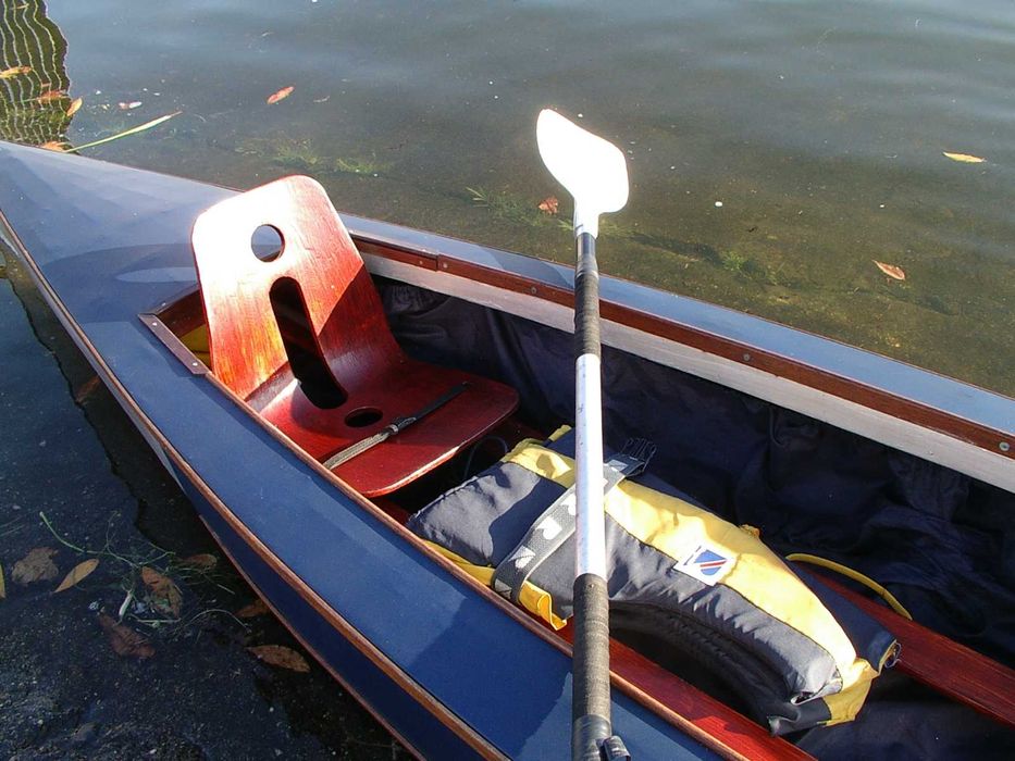 Clássico CANOAGEM Kayak K2+1 antigo