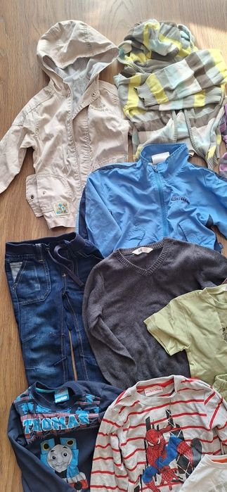 Zestaw Paka ubrań dla dziecka 98-104 wiosna jesień