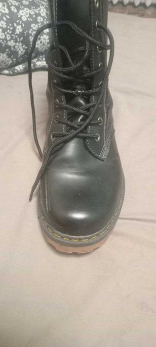 Кросовки берцы черные