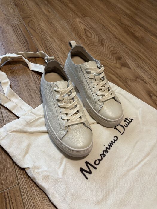 Кросівки кеди шкіряні massimo duti натуральна шкіра