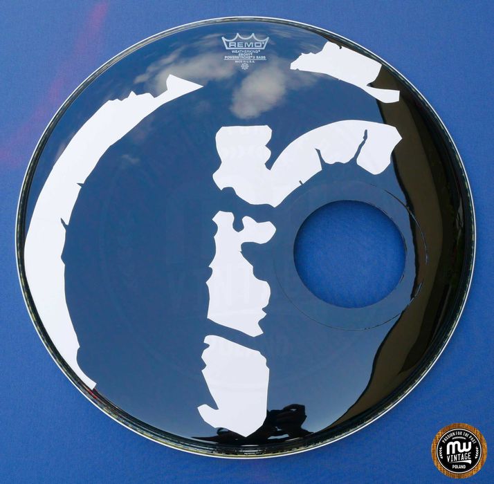 ‼️ Remo - naciąg Powerstroke 3 Ebony Bass Reso 22" nr 7 ‼️