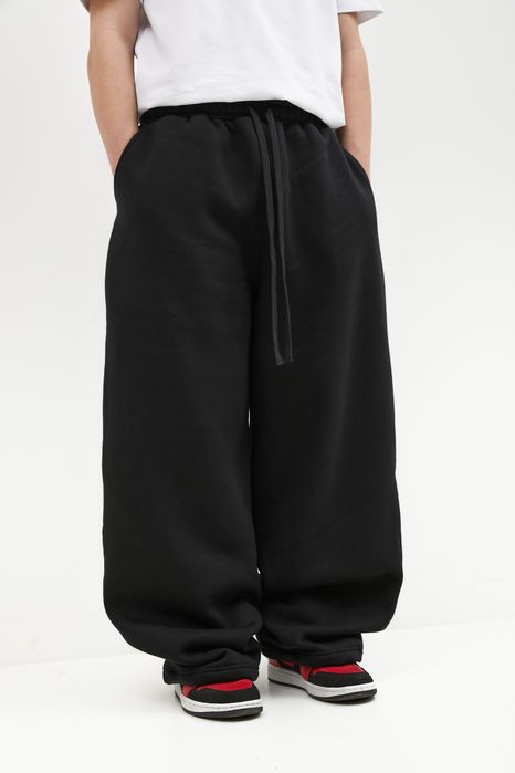 Широкі сірі спортивні штани baggy бегги широкие штаны свитпентс