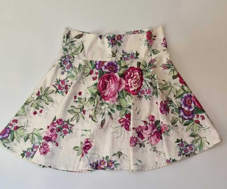 Женская летняя юбка клеш. Размер XS-S.