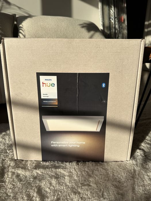 Lampa Sufitowa 30x30 TW Inteligentna Zigbee Aurelle Philips Hue