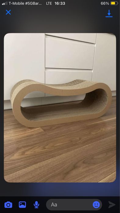 ECO drapak dla kota MiMi z drewnianym frontem od Kocie Sprawki