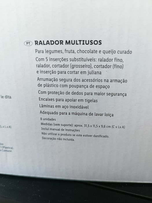 Ralador multifunções Ernesto