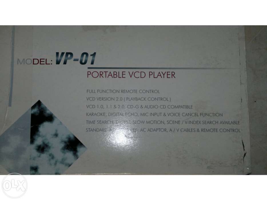 Portable CD VCD CD+G Player64286250720258123