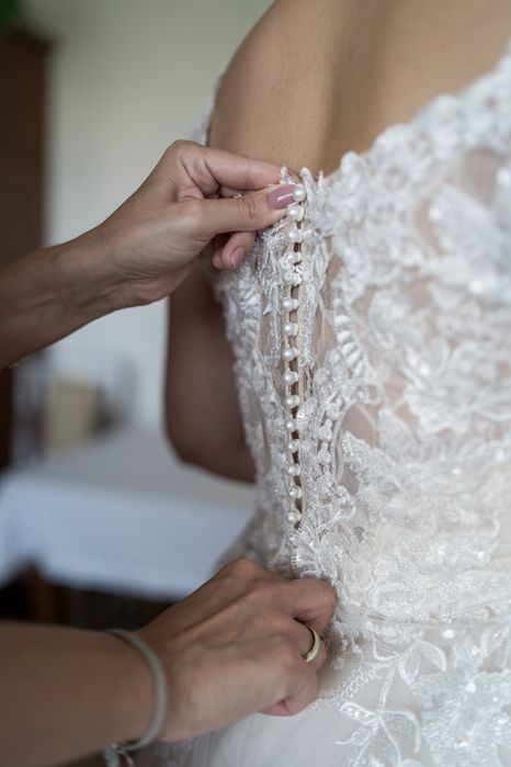 Piękna suknia ślubna