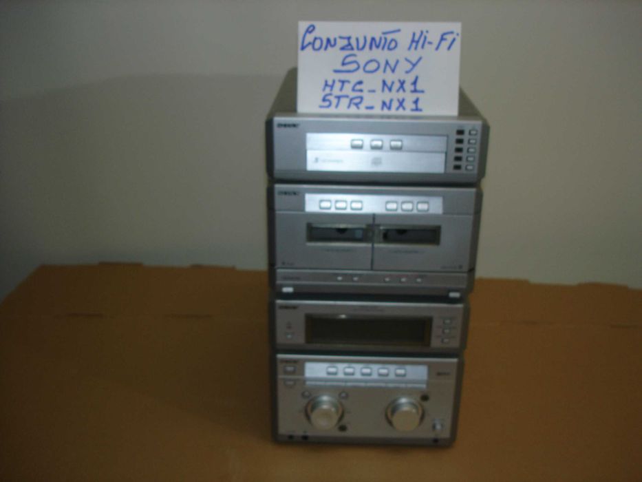 Conjunto HI-FI Sony HTC-NX1, STR-NX1