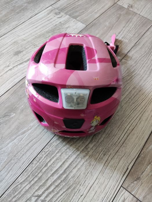 Kask dziewczęcy rowerowy