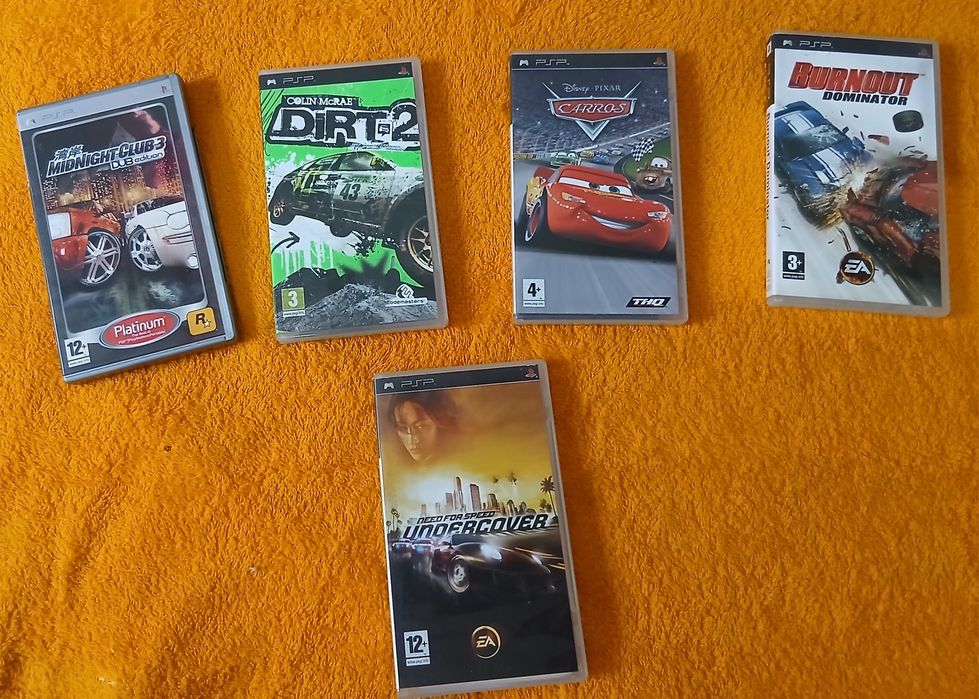 Lote Jogos PSP Portable valor cada
