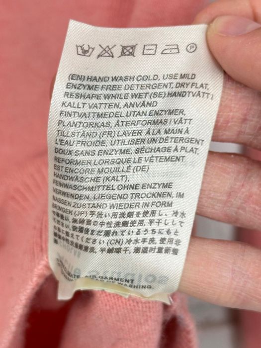 Sweter wełniany Acne Studios Nicholas; kaszmir i wełna