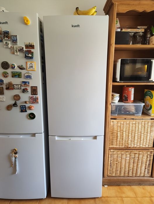 Frigorífico Combinado KUNFT (180 cm - 262 L - Branco) - Como Nova