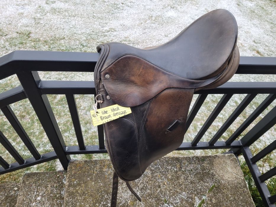 Siodło Brown Dressage 16,5 gratis wysyłka