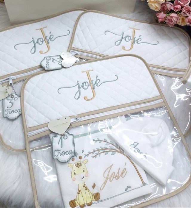 Enxoval personalizado de bebê