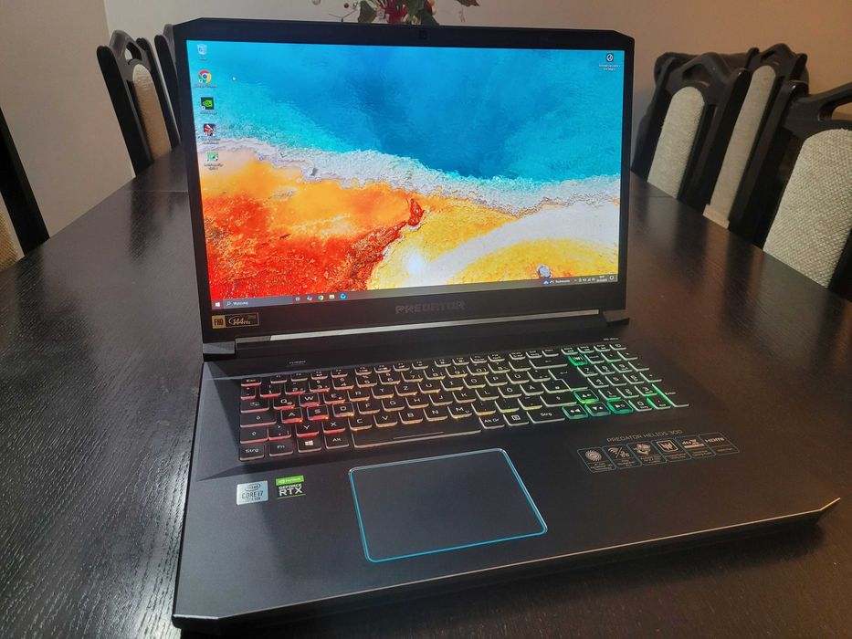Acer Predator Helios 300 I7-10750H/RTX 2070 Max Q/16GB RAM/1TB SSD