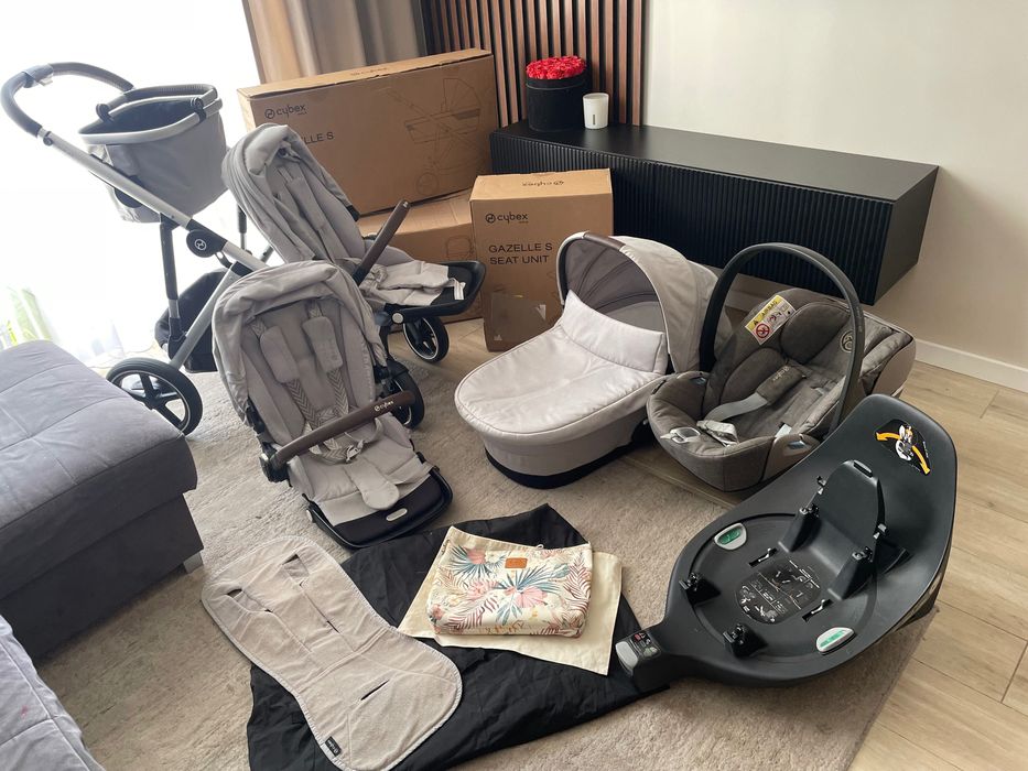 Cybex Gazelle S + Cloud Z i-Size + baza Z i-Size – zestaw premium + gratisy