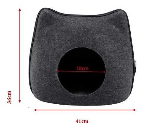 Будиночок для котика з посиленого войлоку