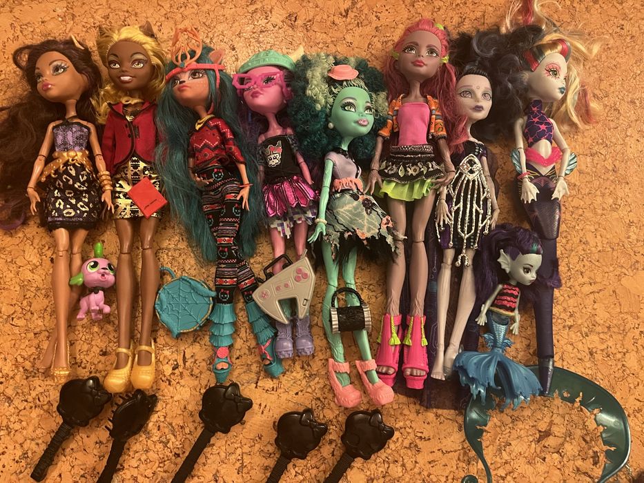 монстер хай ляльки