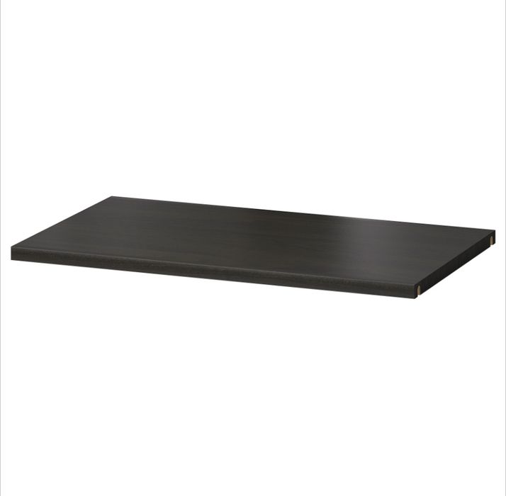 IKEA zestaw 5 półek czarnybrąz do szafek BESTA