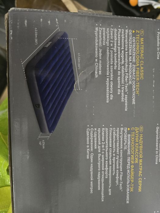 Materac dmuchany INTEX