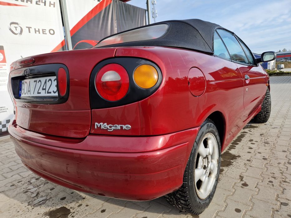 Kabriolet cabrio Kiler legenda Renault Megane 1997 1.6 benzyna