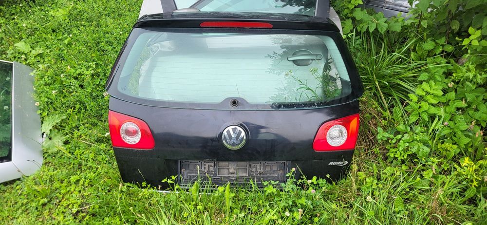 Maska tył Passat B6  czarna LC9Z z szybą bez korozji