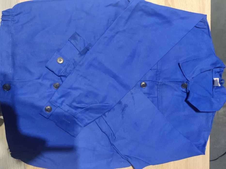 Spodnie ogrodniczki 164/84 + flanela M + katana 171cm