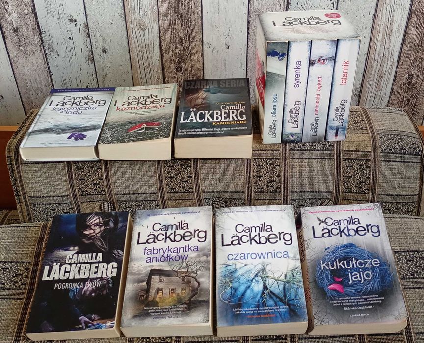 Saga Fjallbacka, Camilla Lackberg, 11 tomów, jak nowe