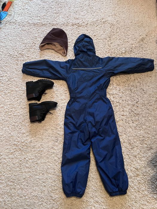 Комбінезон trespass softshell 110-116+черевики 31