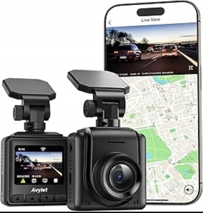 Kamera samochodowa WiFi 2K szeroki kąt widzenia