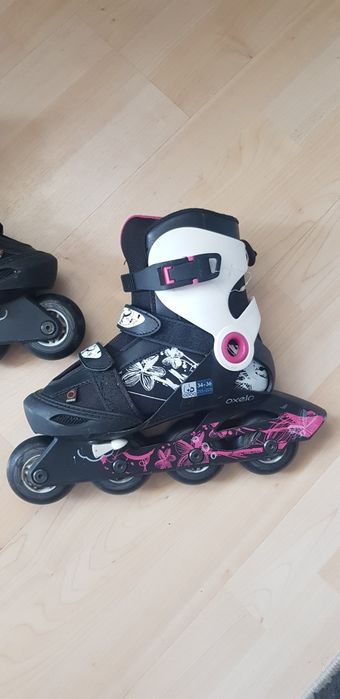Rolki OXELO 34-36 kpl.