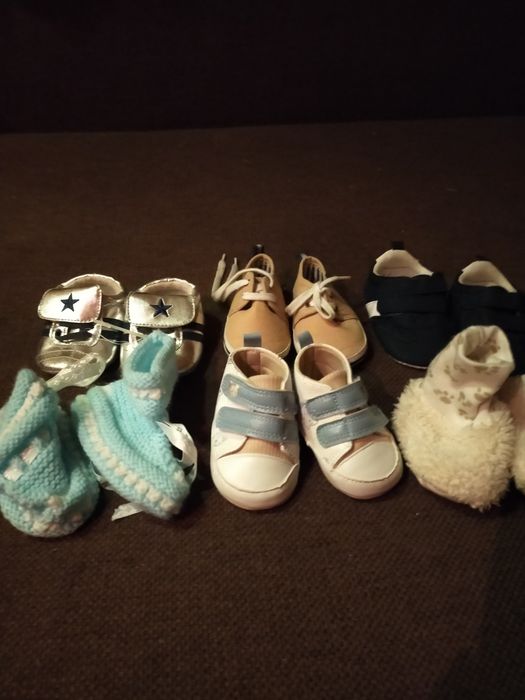 Buty Buciki trampki kapcie noworodek skarpetki niemowlak