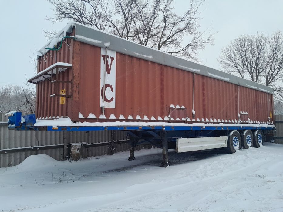 KRONE SDR 27  напівпричіп-контейнеровоз,унівесальна платформа