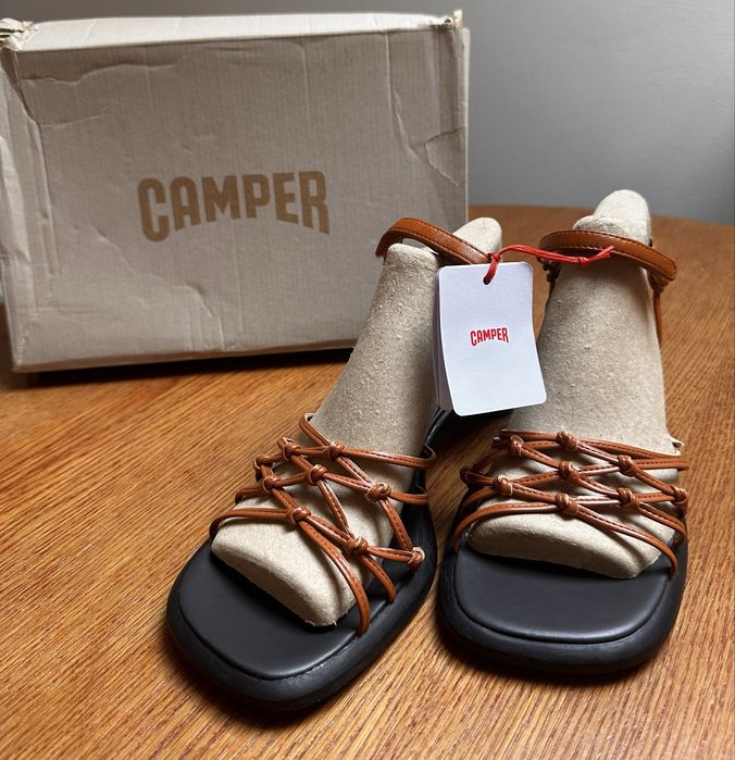 Camper босоніжки, сандалі плетені з ремінцями, 41 розмір, нові