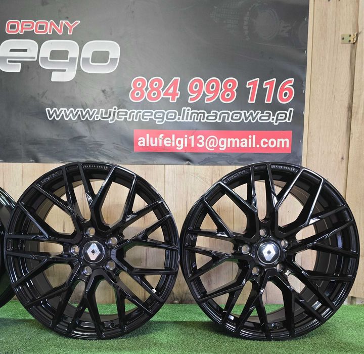NOWE ALUFELGI RENAULT 18x5x114,3 - Austral,Clio,Kadjar,Megane,Talisman
