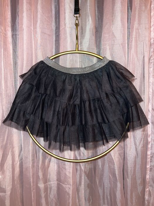 Spódniczka dziewczęca tiul falbany rozm. 122