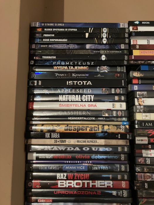 Kolekcja różnych filmów