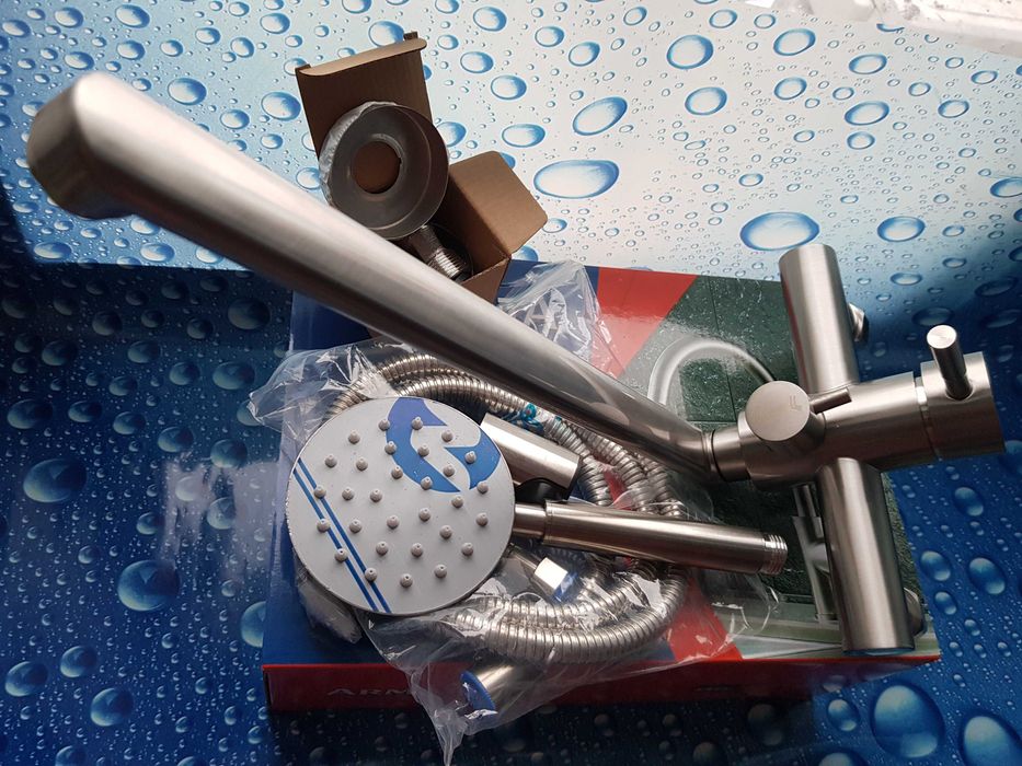 Смеситель змiшувач для ванны из нержавеющий стали ARMATA SUS-006 EURO