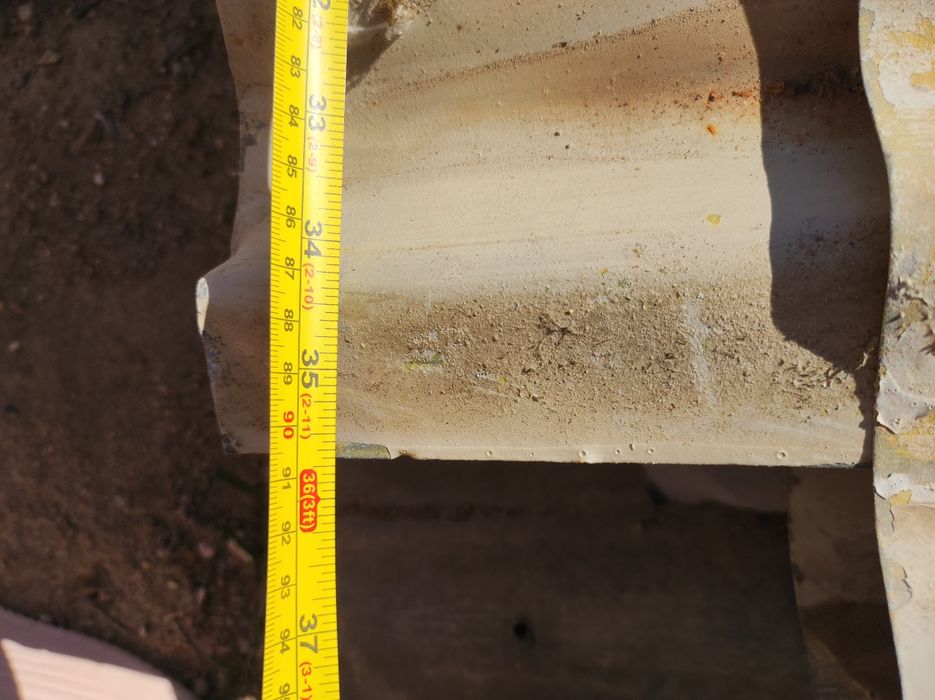 Lote de 25 chapas usadas com 250 comprimento e 90 cm de largura